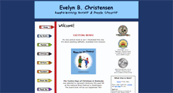 Desktop Screenshot of evelynchristensen.com
